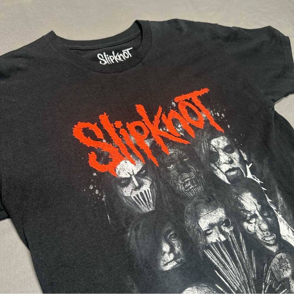 2016 Slipknot  T-Shirt Men Black Large